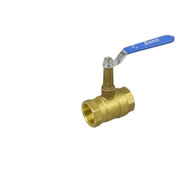 Imagem de Válvula de esfera de ar condicionado de latão haste alta alça alta unidade de bobina de ventilador válvula de circuito de água manual válvula de alta pressão (DN32x1-1l4)