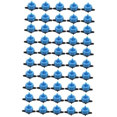 Imagem de Bothyi Conjunto de 50 tubos gotejadores para irrigação de jardim, com compensação de pressão, vazão de 8L/H, ideais para agricultura, vasos de jardim e