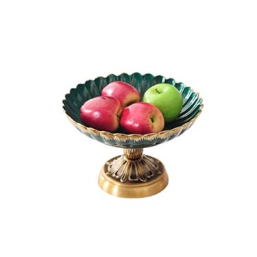 Imagem de Pratos de servir, tigelas de frutas, bandejas de frutas de cerâmica, tigelas de lanche de festa, travessas de sobremesa, tigelas de salada, pratos de jantar, prateleiras de frutas, pratos de bolo