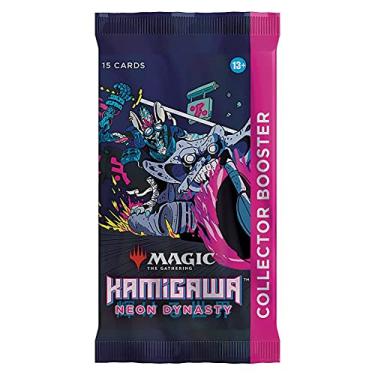 Imagem de Magic: The Gathering Collector Booster Pack Lot MTG Kamigawa Neon Dynasty