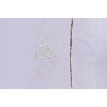 Imagem de Jogo De Lençol Cama Viúva 100% Algodão 200 Fios 3 Pçs Palha