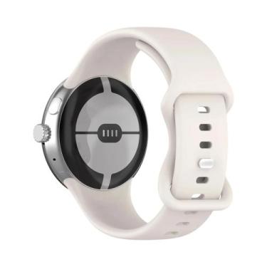 Imagem de Pulseira De Silicone Respirável Para Google Pixel Watch 4/3 45mm 41mm 