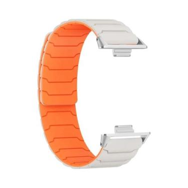 Imagem de Pulseira Magnética De Silicone Para Xiaomi MiBand 8 pro 9 pro Redmi Wa