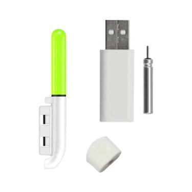 Imagem de Lanterna De Pesca LED Recarregável via USB À Prova d'Água Com Bateria 