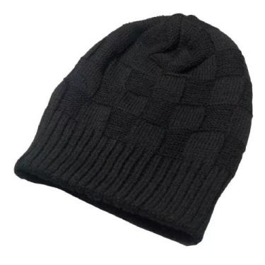 Imagem de Gorro de Inverno Touca Tamine Unissex, Touca preta, UNICO
