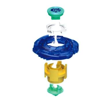 Imagem de Kit Pião de Batalha Infinity Nado Plastic Series - Azul (3900A) + Fidget Spinner - Sortido (2603)