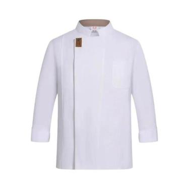Imagem de Roupas De Trabalho Para Chef Profissional, Camisa De Cozinha, Uniforme