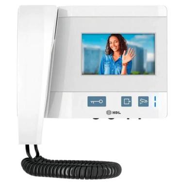 Imagem de Monitor Extensão Porteiro Eletrônico HDL Class 4.3 branco