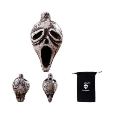 Imagem de Apito Da Morte Asteca Assustador Com Sons Realistas De Gritos Humanos 