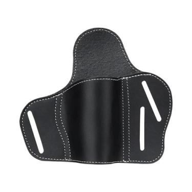 Imagem de Coldre De Couro Genuíno OWB Para Armas Estilo 1911 - Coldre Pancake De