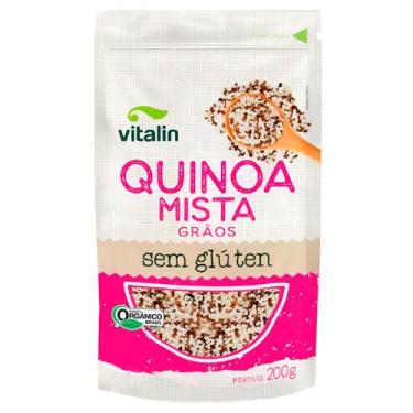 Imagem de Quinoa Mista em Grãos Sem Glúten 200g - Vitalin