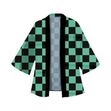 Imagem de Cosplay De Anime Japonês Para Homens E Mulheres: Kimono Tanjiro Nezuko