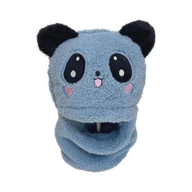 Imagem de Gorro E Cachecol De Inverno Para Meninas E Meninos Com Estampa De Dese