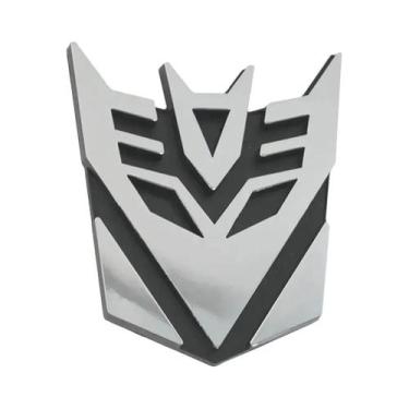 Imagem de Adesivos 3D Transformers Para Carro, Emblema Decepticon Autobots, Deca