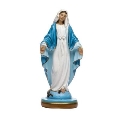 Imagem de Imagem Nossa Senhora das Graças - Gesso Resinado 30cm - Minha Devoção 