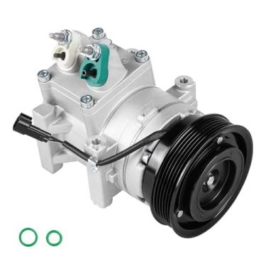 Imagem de Compressor de ar condicionado AC com embreagem para Ford Fiesta 1.6 1.6l 2010 2011 2012 2013 10 11 12 13