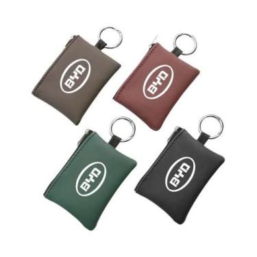 Imagem de Carteira De Couro Para Chaves E Cartões Para BYD Atto 3 Yuan plus Han 