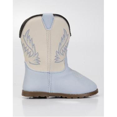 Imagem de Botinha Texana Infantil Bebê Sapatinho Country Macio + Meias - FARMFUN