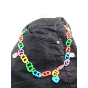 Imagem de Corrente p calça de lacre plástico colorido - REF. LACRE/0119 - Republ