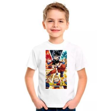 Imagem de Camiseta Desenho DRAGON BALL Z Moda Infantil Roupa Criança 02 - DESIGN