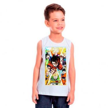 Imagem de Camiseta Desenho DRAGON BALL Z Moda Infantil Roupa Criança 01 - DESIGN