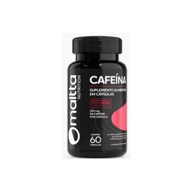 Imagem de Cafeína 200mg 60 Cápsulas Maltta Sabor:Sem sabor, Sem sabor