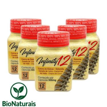 Imagem de Kit 5 Infinity 12 Original Suplemento Nutricional Natural - Bio Natura