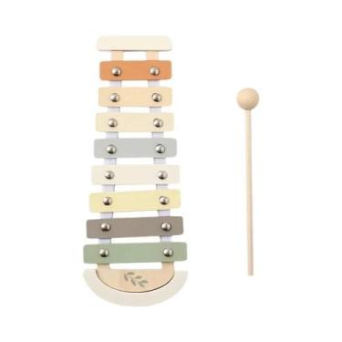 Imagem de Instrumento Musical De Madeira Para Crianças, Brinquedo Montessori, Es
