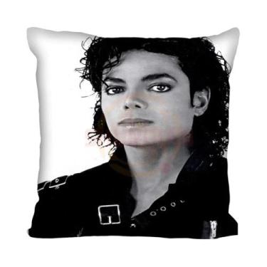 Imagem de Capa De Almofada Quadrada Personalizada Michael Jackson Super Star Com