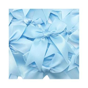 Imagem de Laços De Fita De Cetim De 85mm, 50 Peças Para Artesanato, Presentes, F