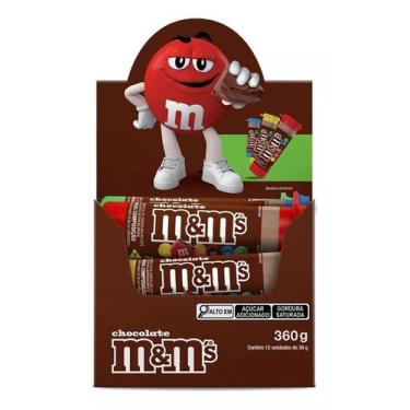 Imagem de Confeito Chocolate Tubo M&ms Com 12 Unidades De 30g