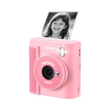 Imagem de Câmera Digital Infantil INOCTI Com Impressão, Cartão De 32GB E 3 Folha