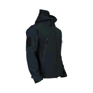 Imagem de Jaqueta Tática Masculina Impermeável Com Capuz, Casual, Militar, Utili