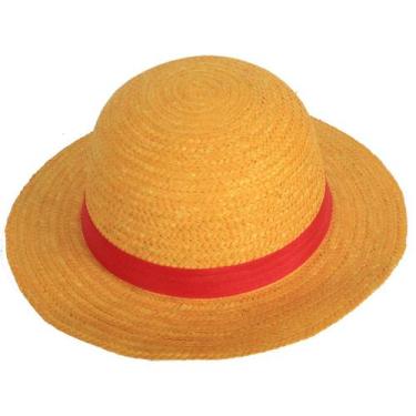 Imagem de Chapéu Luffys Straw Hat Anime Cartoon Cosplay Sun Cap Unissex - yiweis