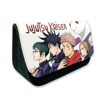 Imagem de Estojo para lápis Jujutsus Kaisens Cartoon Anime Large 21x14x7,5 cm - 