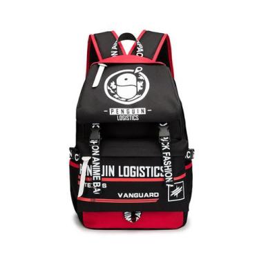 Imagem de Mochila escolar infantil Arknights com impressão 3D Oxford 32x17x42cm 