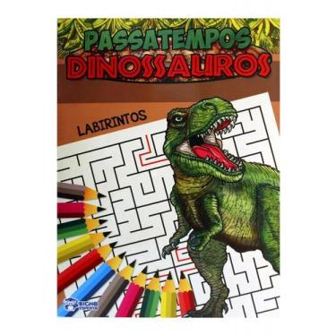 Imagem de Passatempos Dinossauros - Llabirintos - Bicho Esperto, 3