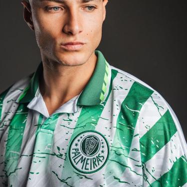 Imagem de Camisa Polo Palmeiras Away Retrô 1996 Masculina-Masculino