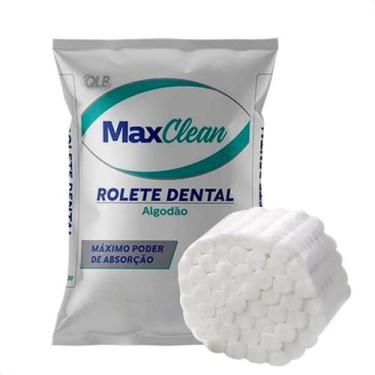 Imagem de Kit com 20 Algodão Rolete Dental Pacote com 100 Uni Maxclean - SSPLUS