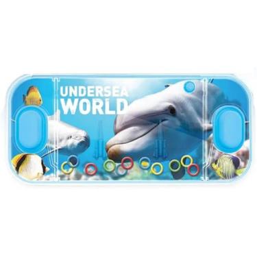 Imagem de Game Aquaplay Brinquedo Argolas Agua Watergame Fundo Do Mar, Azul