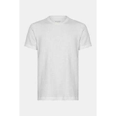 Imagem de Camiseta Aramis Manga Curta Canelado Vegas Off White-Masculino