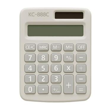 Imagem de Calculadora Pequena Mini De Bolso Visor Grande e Teclas com Função - N