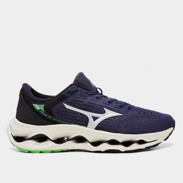 Imagem de Tênis Mizuno Wave Legend 4 Masculino, Marinho, 40