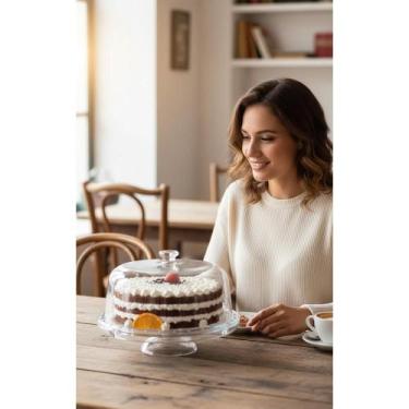 Imagem de Boleira Transparente 5 em 1: Elegância e Versatilidade - Congratulatio