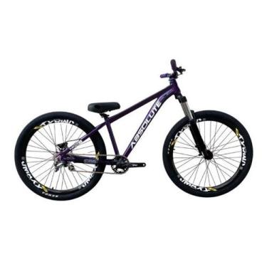 Imagem de Bicicleta aro 26 Absolute Nero 5 Roxo Single Freio Hidráulico Vmaxx