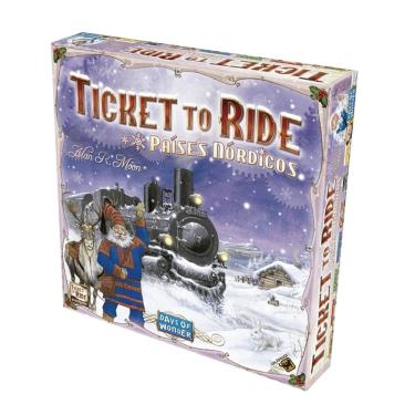 Imagem de Jogo Ticket To Ride Países Nórdicos - Galápagos