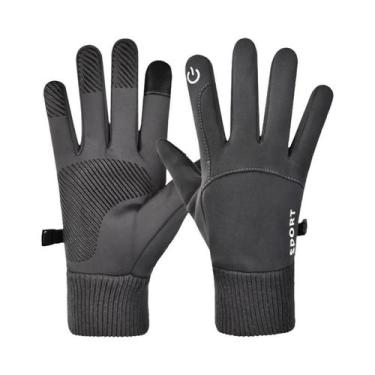 Imagem de Luvas De Fleece À Prova d'Água E Ao Vento Com Tela Sensível Ao Toque P