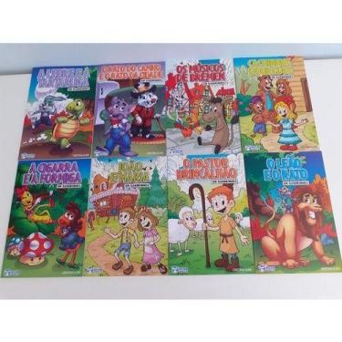 Imagem de Coleção  C/10 Livros Fabulas em Quadrinhos Gibi - BICHO ESPERTO