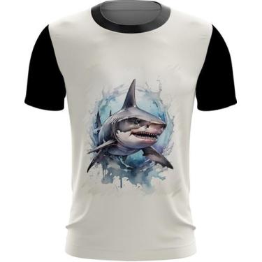 Imagem de Camiseta Dryfit Tubarão Shark Rei dos Mares 7 - Kasubeck Store®, Baby 