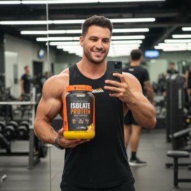 Imagem de Proteina Isolada New Millen Zero Lactose 26g dose Pote 900g -, Pêssego